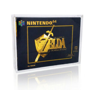 Nintendo - Premium Acryl Case für Nintendo 64 Spiele (N64) - Magnetverschluss