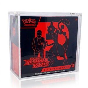 Cardnax Protection 12 Pokemon - Premium Acryl Case für Top Trainer Box (TTB) & Elite Trainer Box (ETB) - Magnetverschluss