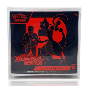 Cardnax Protection 13 Pokemon - Premium Acryl Case für Top Trainer Box (TTB) & Elite Trainer Box (ETB) - Schiebeverschluss
