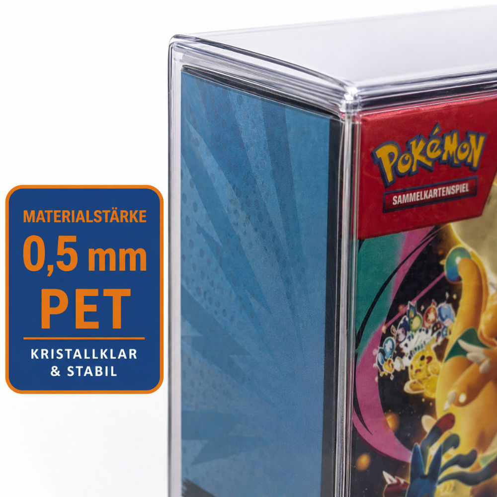 Pokemon - PET Schutzhülle für Booster Bundle 3 Pokemon - PET Schutzhülle für Booster Bundle – Bild 3