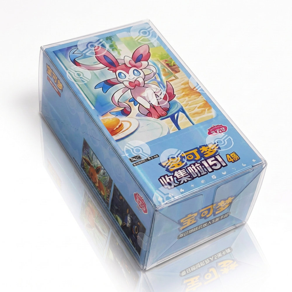 Pokemon - PET Schutzhülle für Gem Pack (Chinesisch) 1 Pokemon - PET Schutzhülle für Gem Pack (Chinesisch)