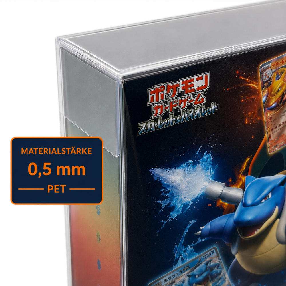 Pokemon - PET Schutzhülle für Special Deck Set EX Venusaur & Charizard & Blastoise (JAP) 3 Pokemon - PET Schutzhülle für Special Deck Set EX Venusaur & Charizard & Blastoise (JAP) – Bild 3
