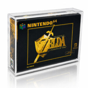 Nintendo - Premium Acryl Case für Nintendo 64 Spiele (N64) - Schiebeverschluss