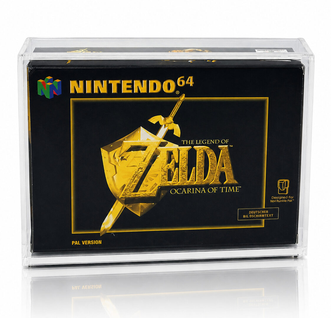 Nintendo - Premium Acryl Case für Nintendo 64 Spiele (N64) - Schiebeverschluss 3 Nintendo - Premium Acryl Case für Nintendo 64 Spiele (N64) - Schiebeverschluss – Bild 3