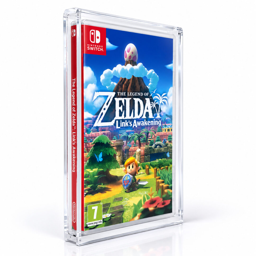 Nintendo - Premium Acryl Case für Switch 1 & 2 Spiele - Schiebeverschluss 3 Nintendo - Premium Acryl Case für Switch 1 & 2 Spiele - Schiebeverschluss – Bild 3