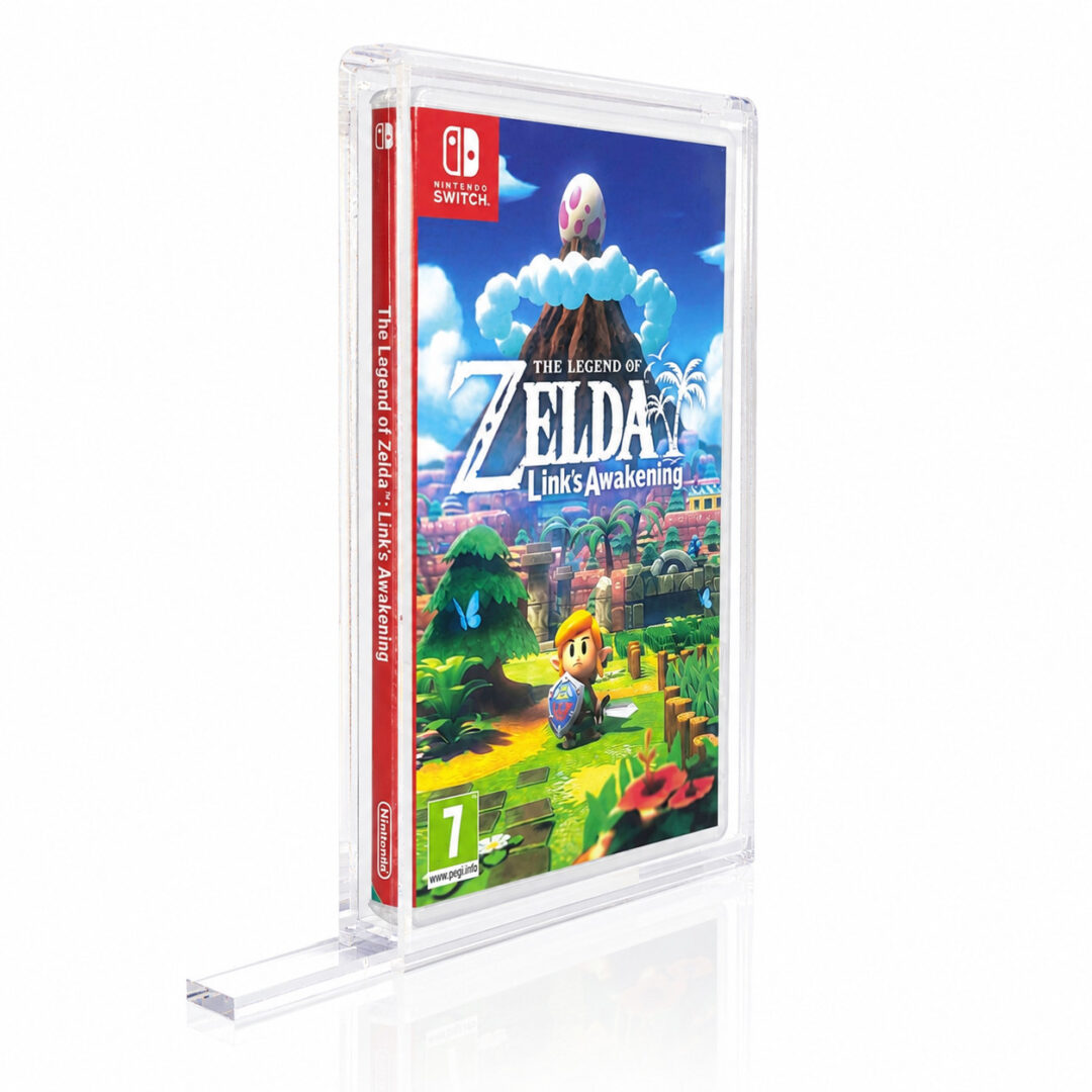 Nintendo - Premium Acryl Case für Switch 1 & 2 Spiele - Schiebeverschluss 4 Nintendo - Premium Acryl Case für Switch 1 & 2 Spiele - Schiebeverschluss – Bild 4