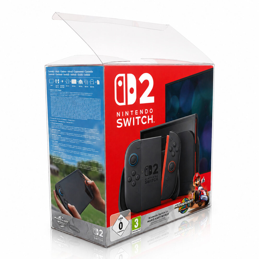 Nintendo – PET Schutzhülle für Nintendo Switch 2 Konsole - OVP 2 Nintendo – PET Schutzhülle für Nintendo Switch 2 Konsole - OVP – Bild 2