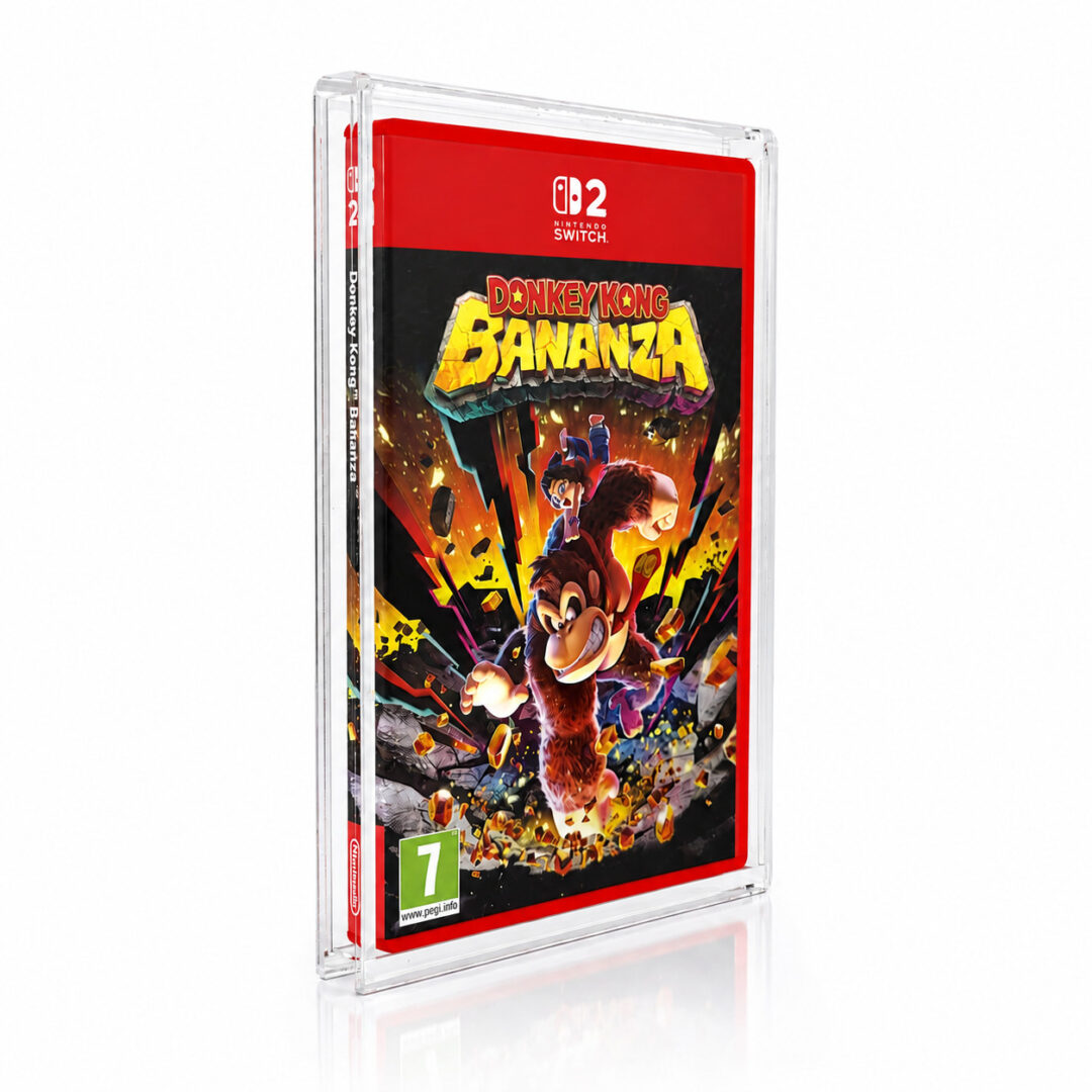 Nintendo - Premium Acryl Case für Switch 1 & 2 Spiele - Schiebeverschluss 1 Nintendo - Premium Acryl Case für Switch 1 & 2 Spiele - Schiebeverschluss