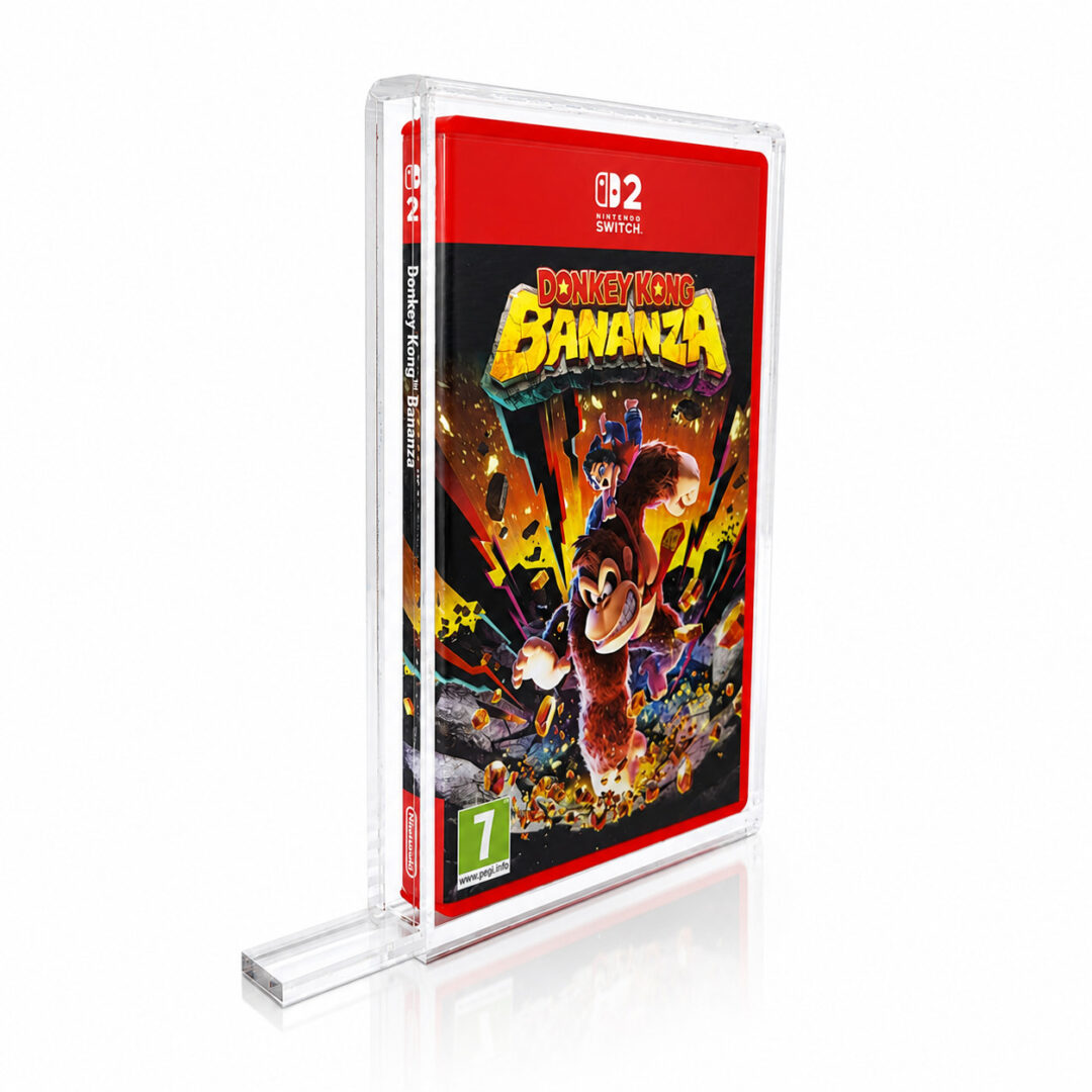 Nintendo - Premium Acryl Case für Switch 1 & 2 Spiele - Schiebeverschluss 2 Nintendo - Premium Acryl Case für Switch 1 & 2 Spiele - Schiebeverschluss – Bild 2