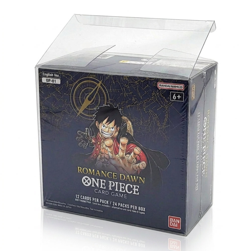 One Piece - PET Schutzhülle für OP Booster Displays - verschiedene Größen - OP01 bis aktuell 5 One Piece - PET Schutzhülle für OP Booster Displays - verschiedene Größen - OP01 bis aktuell – Bild 5