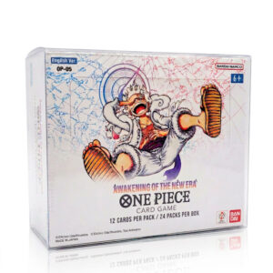 One Piece - PET Schutzhülle für OP Booster Displays - verschiedene Größen - OP01 bis aktuell