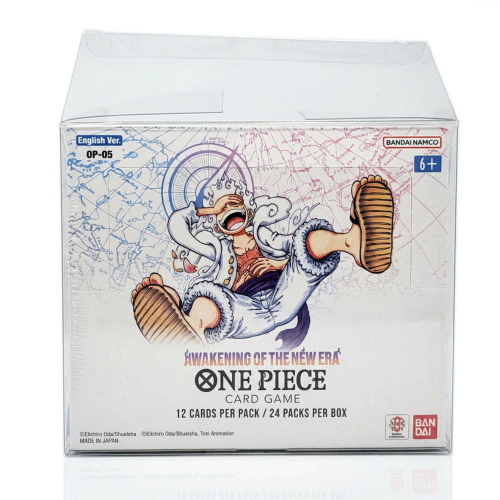 One Piece - PET Schutzhülle für OP Booster Displays - verschiedene Größen - OP01 bis aktuell 2 One Piece - PET Schutzhülle für OP Booster Displays - verschiedene Größen - OP01 bis aktuell – Bild 2