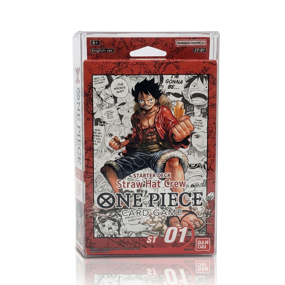 One Piece - PET Schutzhülle für Starter Decks - verschiedene Größen 1 One Piece - PET Schutzhülle für Starter Decks - verschiedene Größen