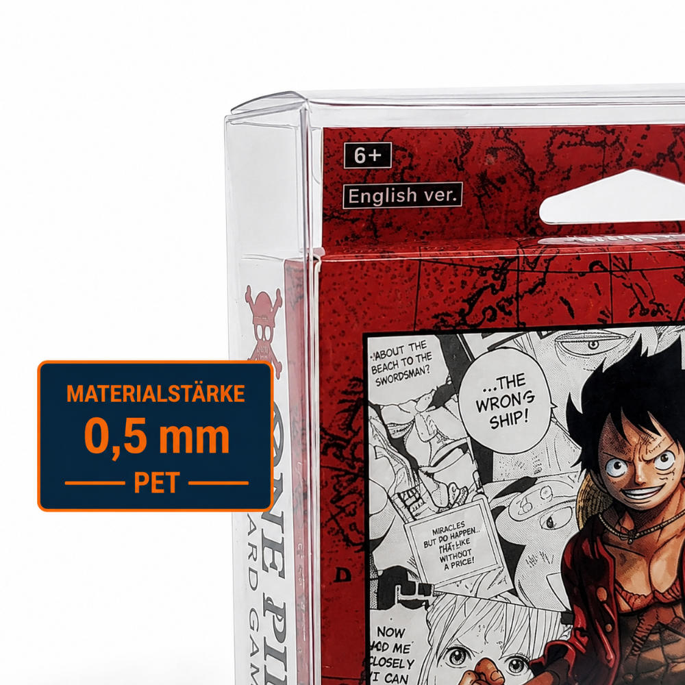 One Piece - PET Schutzhülle für Starter Decks - verschiedene Größen 3 One Piece - PET Schutzhülle für Starter Decks - verschiedene Größen – Bild 3