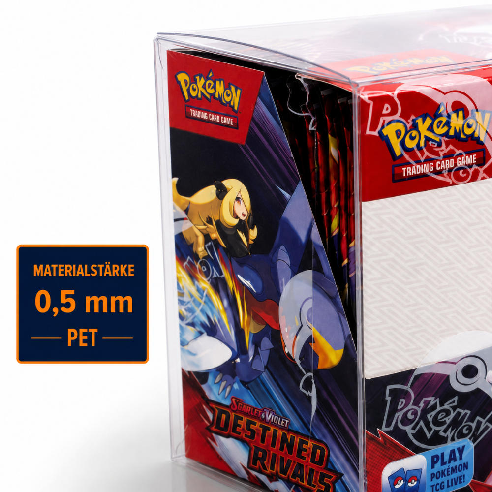 Pokemon - PET Schutzhülle für 36er Booster Display 3 Pokemon - PET Schutzhülle für 36er Booster Display – Bild 3