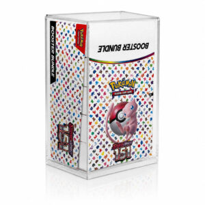 Cardnax Protection 10 Pokemon - Premium Acryl Case für Pokemon Boosterbundle Display