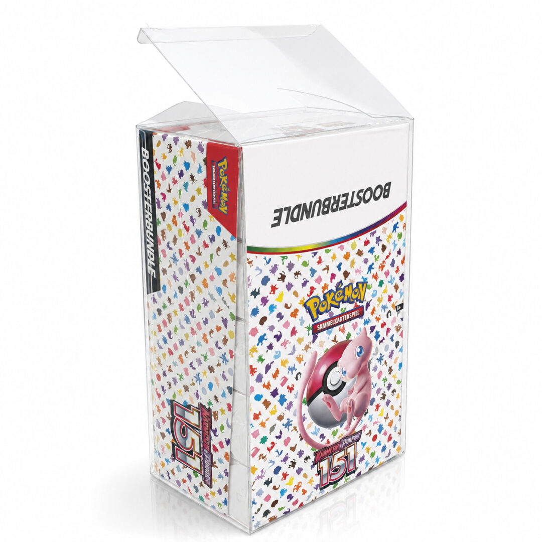 Pokemon - PET Schutzhülle für 10er Booster Bundle Display 4 Pokemon - PET Schutzhülle für 10er Booster Bundle Display – Bild 4