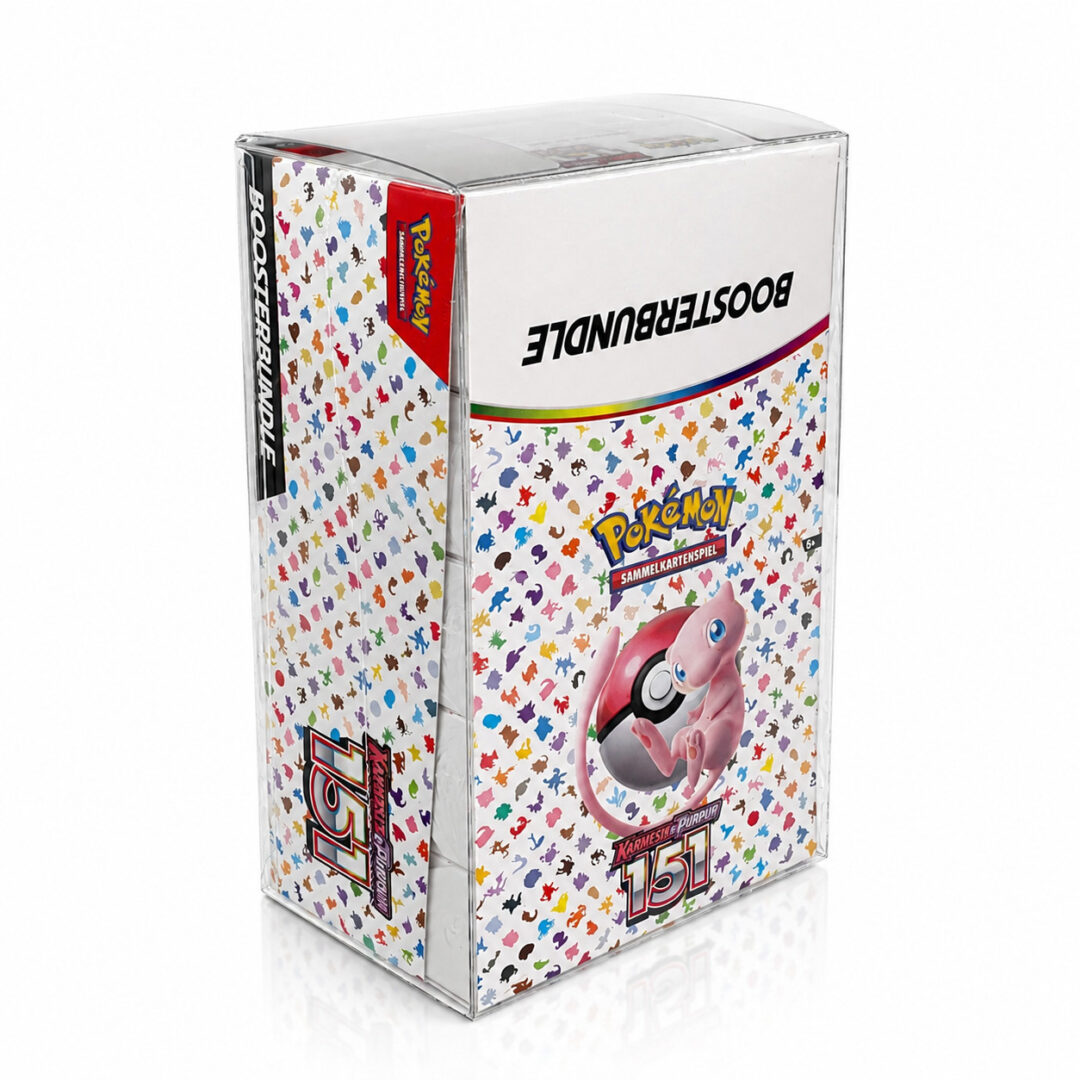 Pokemon - PET Schutzhülle für 10er Booster Bundle Display 3 Pokemon - PET Schutzhülle für 10er Booster Bundle Display – Bild 3
