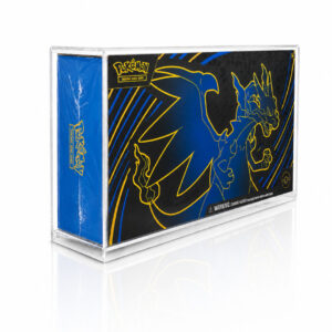 Acryl Case für Pokemon - Fatale Flammen Mega Glurak X ex Ultra Premium Kollektion (DE/EN)