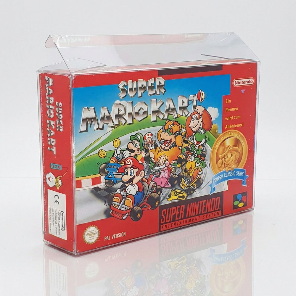 Nintendo - PET Schutzhülle für Super Nintendo Spiele (SNES) 2 Nintendo - PET Schutzhülle für Super Nintendo Spiele (SNES) – Bild 2