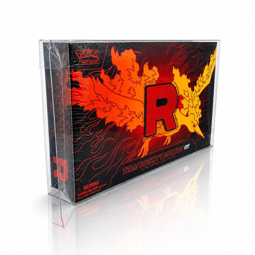 Pokemon - PET Schutzhülle für Team Rockets Lavados ex Ultra Premium Collection 2 Pokemon - PET Schutzhülle für Team Rockets Lavados ex Ultra Premium Collection – Bild 2