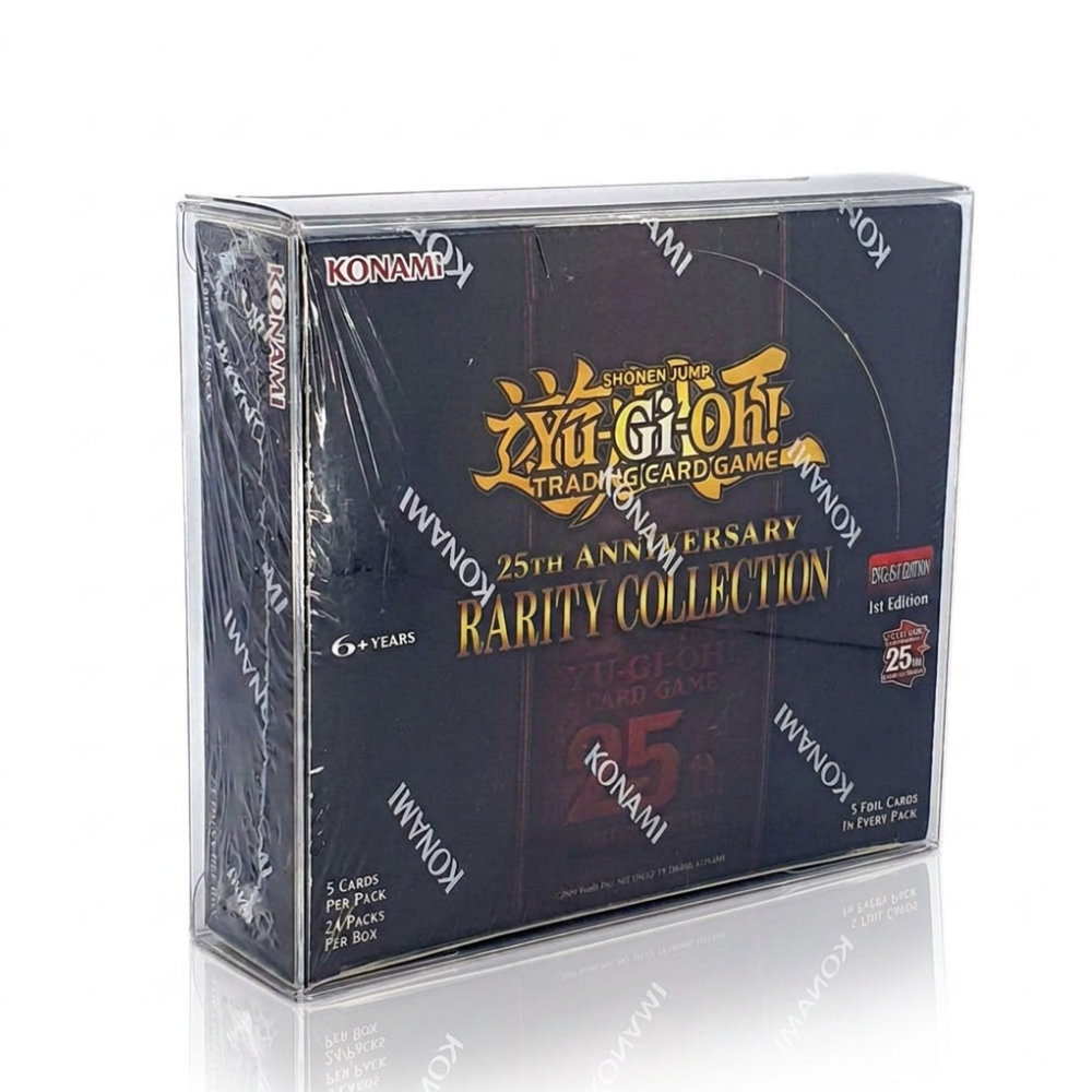 YuGiOh - PET Schutzhülle für 25th Anniversary Rarity Collection Display 1 YuGiOh - PET Schutzhülle für 25th Anniversary Rarity Collection Display