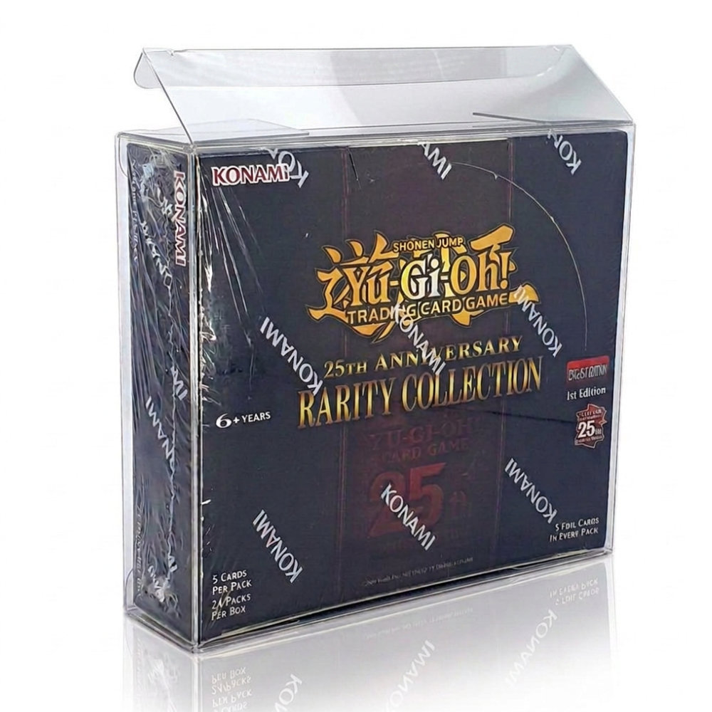YuGiOh - PET Schutzhülle für 25th Anniversary Rarity Collection Display 2 YuGiOh - PET Schutzhülle für 25th Anniversary Rarity Collection Display – Bild 2