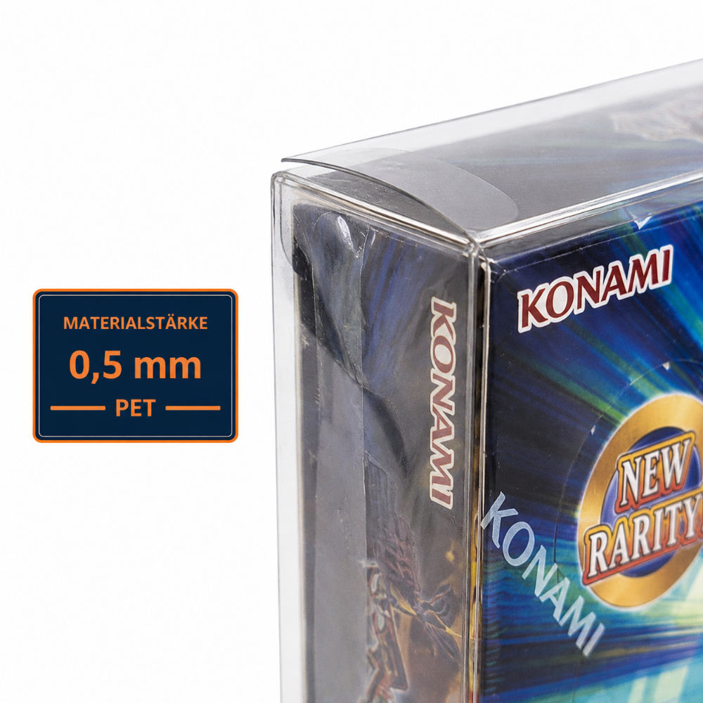 Yu-Gi-Oh! - PET Schutzhülle für Booster Display 3 Yu-Gi-Oh! - PET Schutzhülle für Booster Display – Bild 3