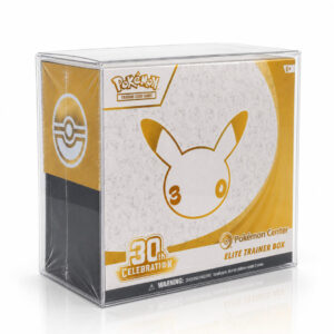 Pokemon - PET Schutzhülle für Top Trainer Box (TTB) & Elite Trainer Box (ETB)
